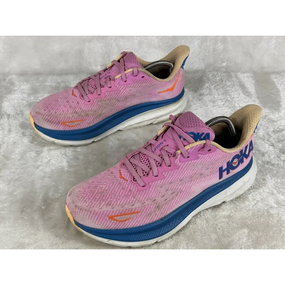 Hoka One One Clifton 9 Running Shoes Sweet Lilac Women's Size 9.5B 1127896CSLC
